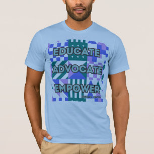 Camiseta Educar a los defensores para que potencien la geom