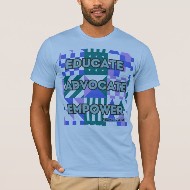 Camiseta Educar a los defensores para que potencien la geom (Anverso)