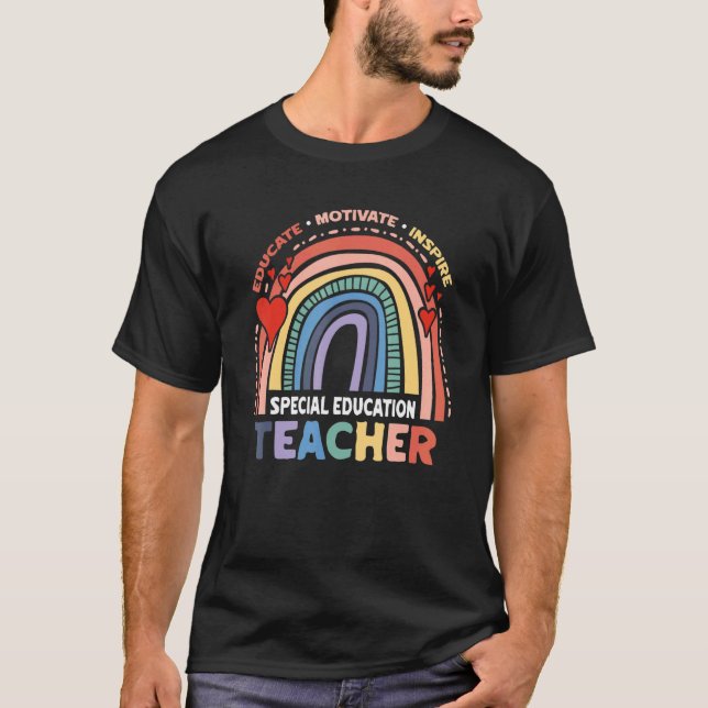 Camiseta Educar a Motivar inspira a un profesor de educació (Anverso)