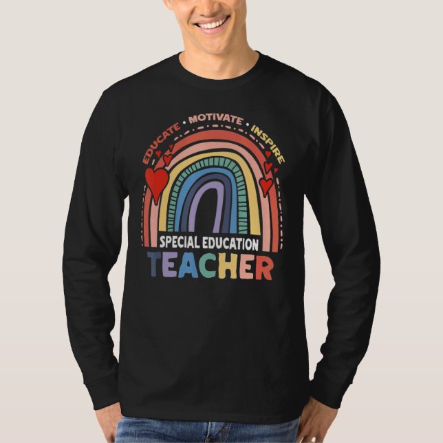 Camiseta Educar a Motivar inspira a un profesor de educació (Anverso)