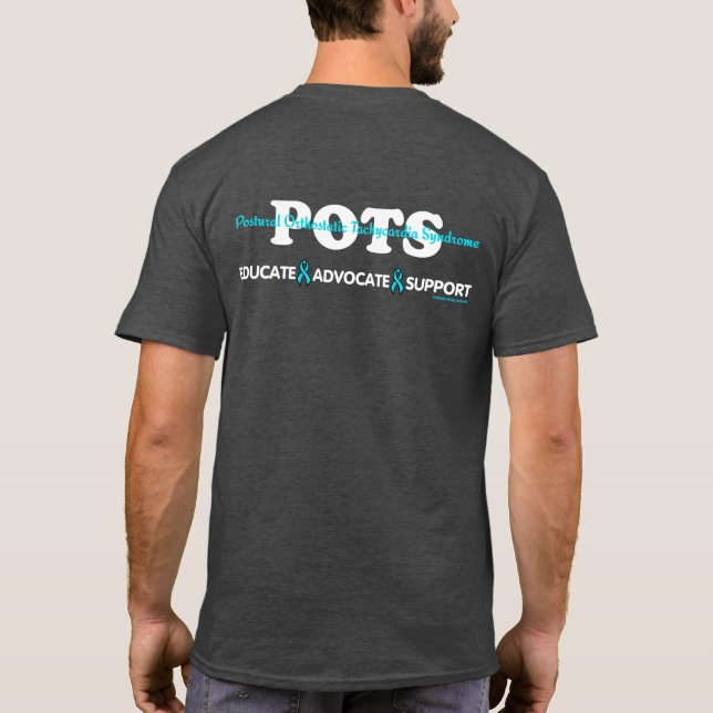 CAMISETA EDUCAR ABOGAR APOYAR...POTS (Reverso)