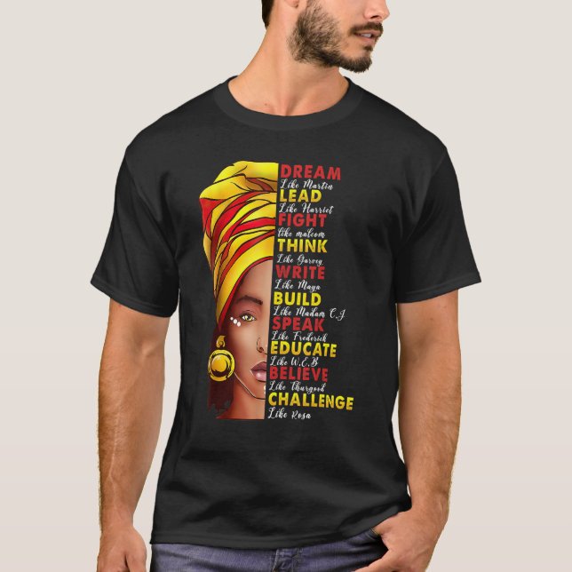 Camiseta Educar para que hablen, escribir, pensar que hay h (Anverso)