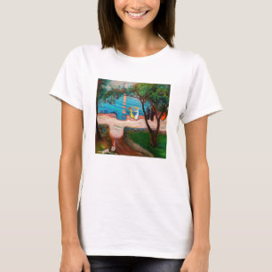 Camiseta Edvard Munch - Baile en la playa