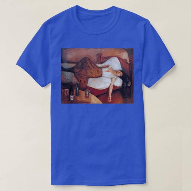 Camiseta Edvard Munch El Día Después De 1895 (Diseño del anverso)