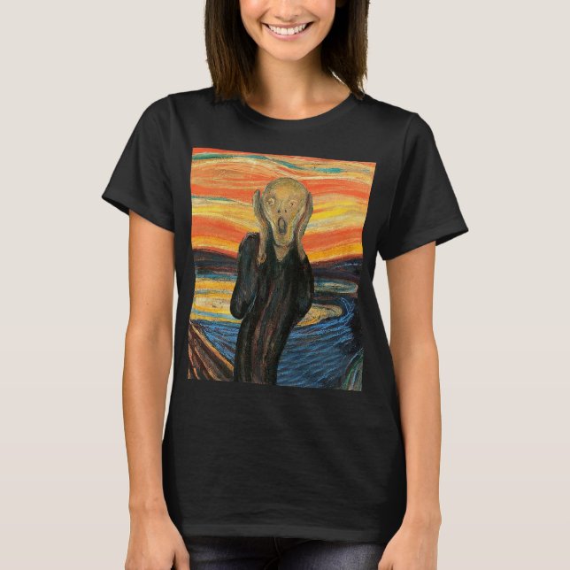 Camiseta Edvard Munch, "El Grito" (Anverso)