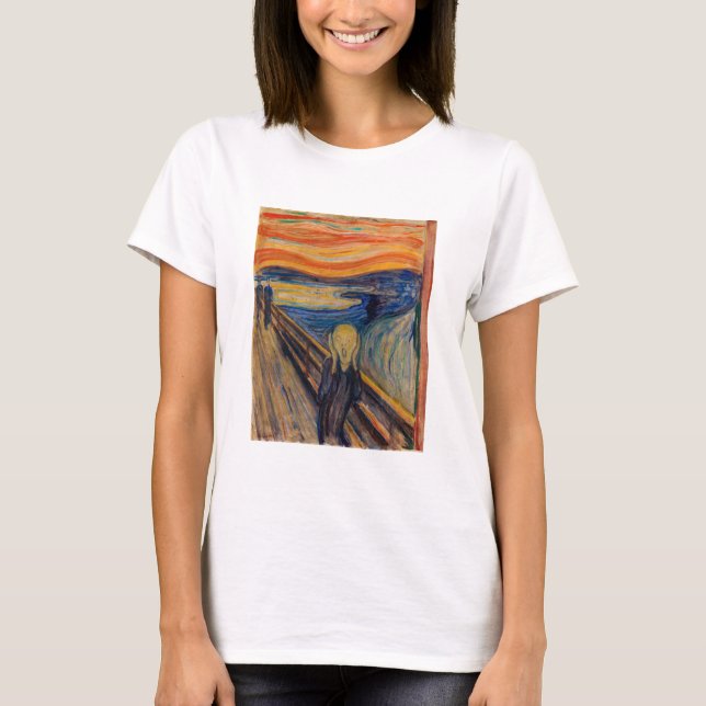 Camiseta Edvard Munch - El Grito 1893 (Anverso)