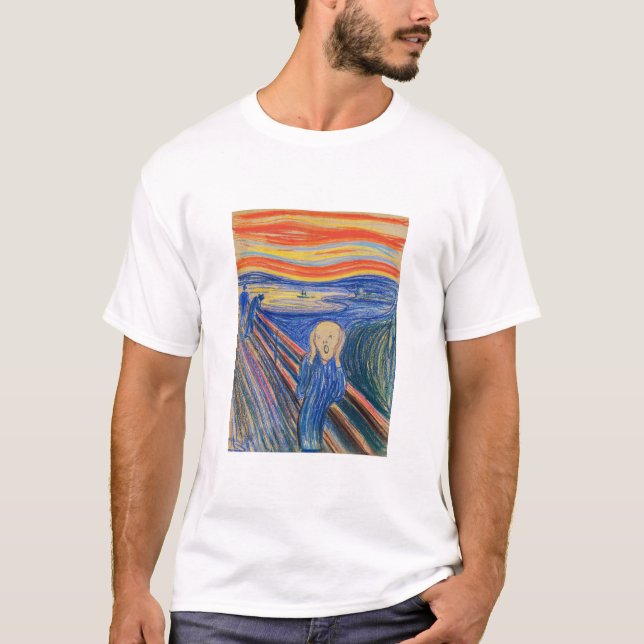 Camiseta Edvard Munch - El Grito 1895 (Anverso)