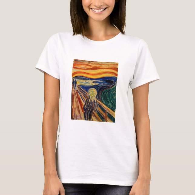 Camiseta Edvard Munch - El Grito 1910 (Anverso)