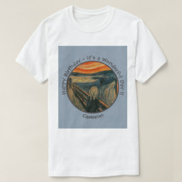 Camiseta Edvard Munch La Colección Elementos De La Fiesta D