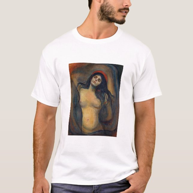 Camiseta Edvard Munch - Madonna (Anverso)