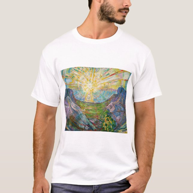 Camiseta Edvard Munch - The Sun 1916 (Anverso)
