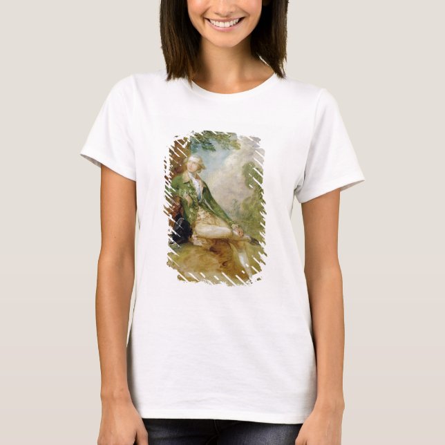 Camiseta Edward Augustus, duque de Kent, c.1787 (aceite sob (Anverso)