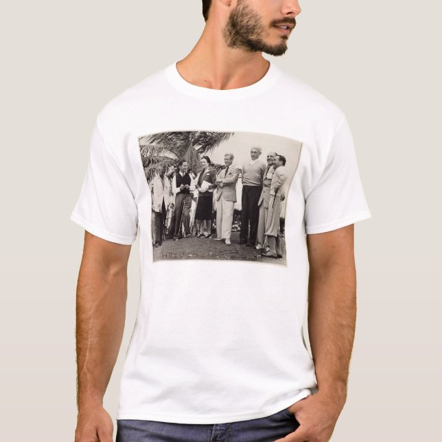 Camiseta Edward, duque de Windsor (1894-1972) y de Wallis, (Anverso)