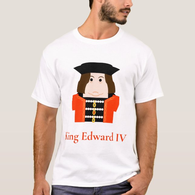 Camiseta Edward IV, Casa de York Rey de Inglaterra (Anverso)