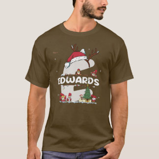 Camiseta Edwards Navidades con Edwards Name para divertidas