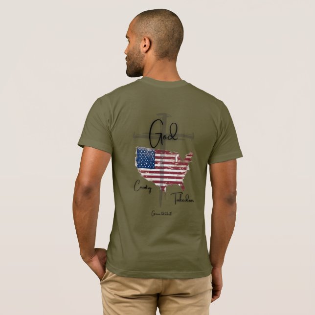 CAMISETA EE. UU.  (Reverso completo)