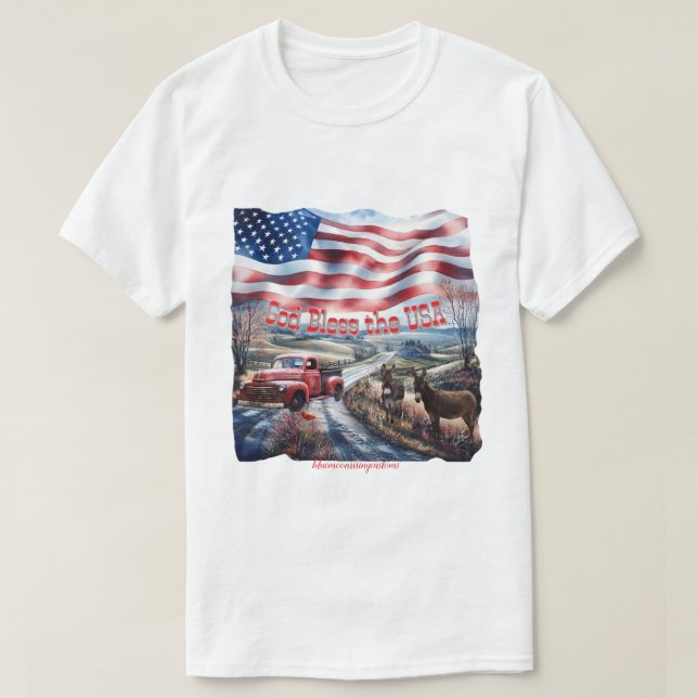 CAMISETA EE.UU. (Diseño del anverso)