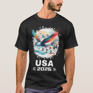 Camiseta EE. UU. 2026 Vamos Estados Unidos Deporte de Invie