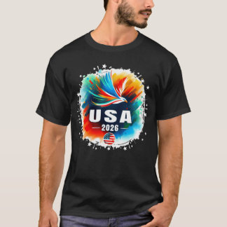 Camiseta EE. UU. 2026 Vamos Estados Unidos Deporte USAeam 2