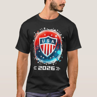 Camiseta EE. UU. 2026 Vamos Estados Unidos Deporte USAeam 2