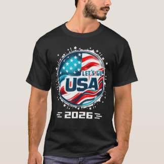 Camiseta EE. UU. 2026 Vamos Estados Unidos Deporte USAeam 2