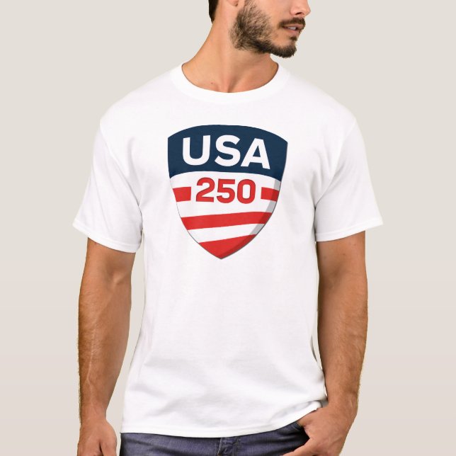 CAMISETA EE. UU. 250 (Anverso)