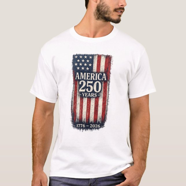CAMISETA EE. UU. 250 (Anverso)