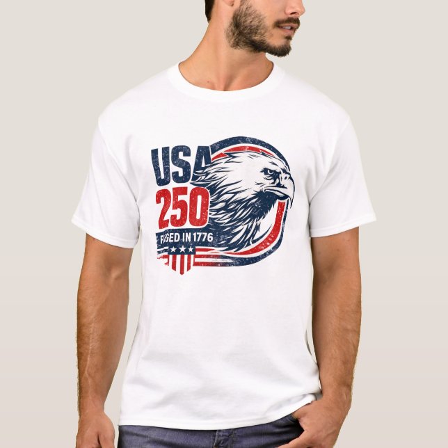 CAMISETA EE. UU. 250  (Anverso)