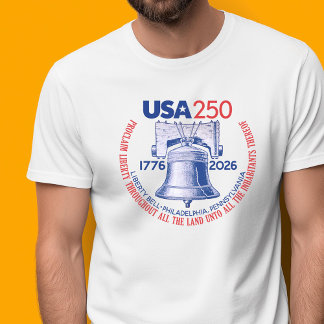 Camiseta EE. UU. 250 - 1776-2026 - Campana de la Libertad R