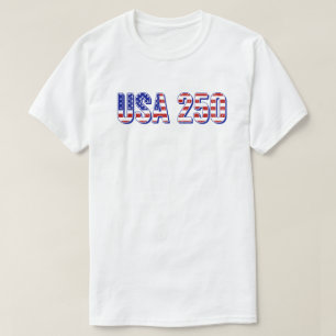 Camiseta EE. UU. 250 Aniversario 1776-2026 Patriótico Ameri