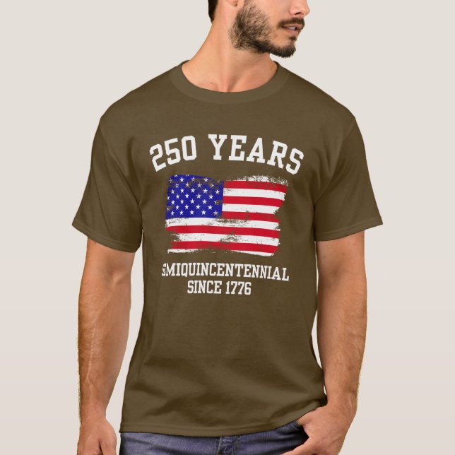 Camiseta EE. UU. 250 Semiquincentenario  (Anverso)