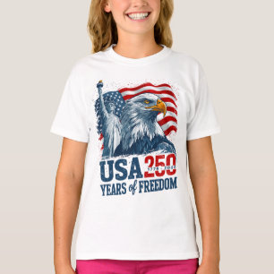 Camiseta EE. UU. 250 Semiquincentenario de América Libertad
