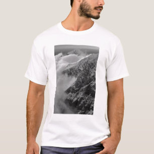 Camiseta EE. UU., Alaska, Parque Nacional Denali, Vista aér