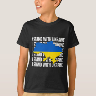 Camiseta EE. UU. Apoya Bandera de Ucrania Amor Ucraniano Me