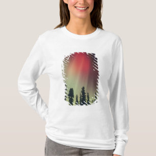 Camiseta EE. UU., área de Fairbanks, Alaska central, Aurora