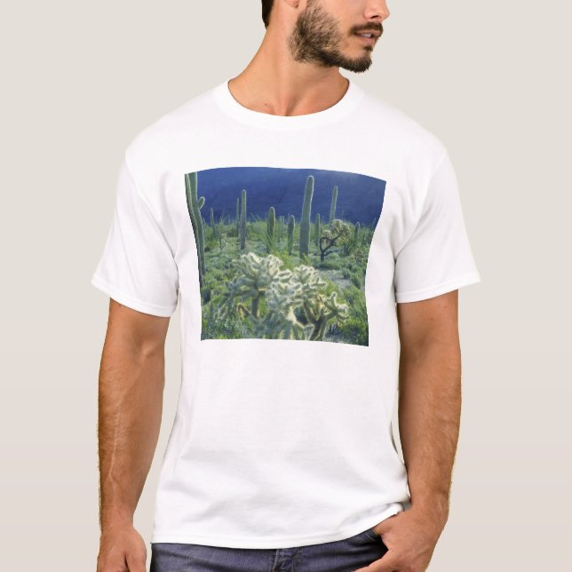 Camiseta EE. UU., Arizona, Monumento Nacional del Cactus de (Anverso)