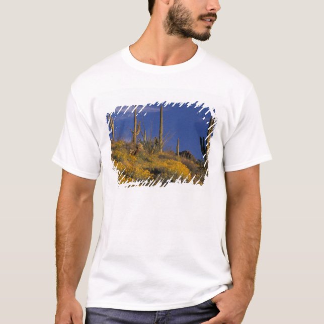 Camiseta EE. UU., Arizona, Organ Pipe Cactus National 2 (Anverso)