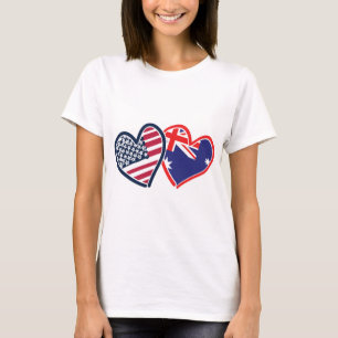 Camiseta EE.UU.—Austrailia-Love