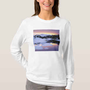 Camiseta EE. UU., California, montañas de la Sierra Nevada.