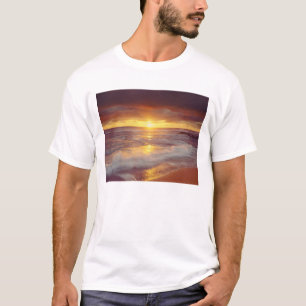 Camiseta EE. UU., California, San Diego. Playa Sunset Cliff