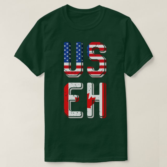 Camiseta EE.UU. Canadá (Diseño del anverso)