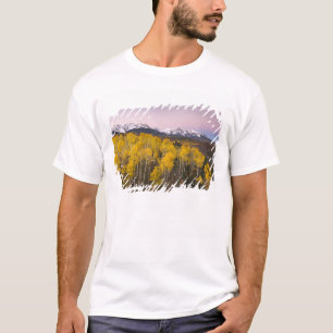 Camiseta EE. UU., Colorado, Montañas Rocosas. Amanecer en