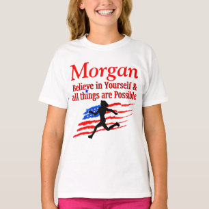 CAMISETA EE.UU. CREE EN SÍ MISMO QUE RUNNER PERSONALIZA TEE