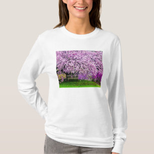 Camiseta EE. UU., Delaware, Wilmington. Banco de madera baj