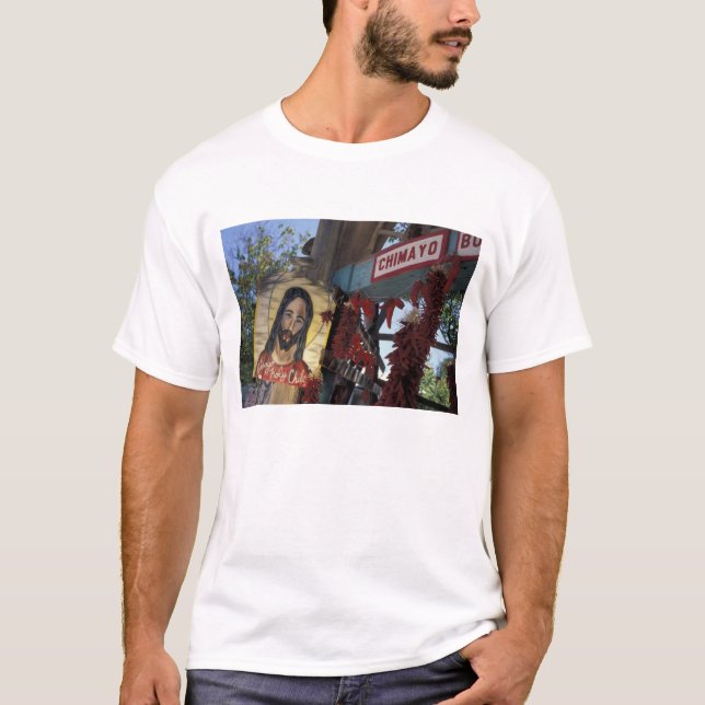 Camiseta EE. UU., EE. UU., Nuevo México, Santa Fe. (Anverso)