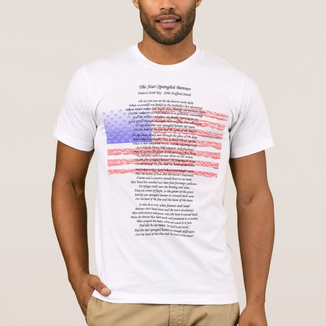 Camiseta EE.UU. - El cartel estelar (Anverso)