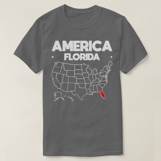 Camiseta EE.UU.: estado de Florida (Diseño del anverso)