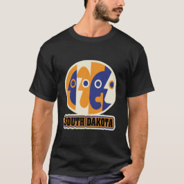 Camiseta EE. UU. - Estados - DAKOTA DEL SUR