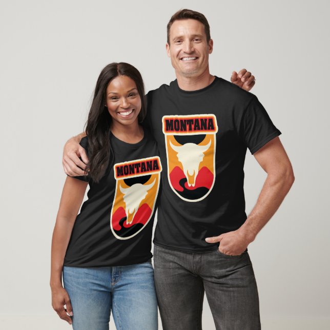 Camiseta EE. UU. - Estados - MONTANA (Unisexo)
