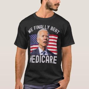 Camiseta EE.UU. finalmente venceremos al meme de Medicare F